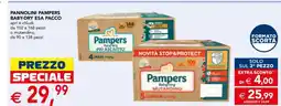 Esselunga PANNOLINI PAMPERS BABY-DRY ESA PACCO offerta
