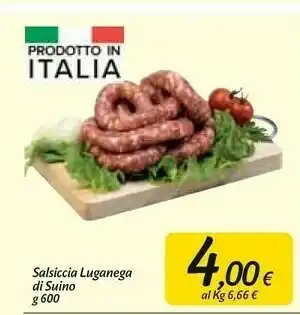 Carrefour Market Salsicce offerta