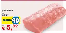 Esselunga Lonza Di Suino offerta