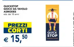 Esselunga QUICKSTOP GIOCO DA TAVOLO ASMODEE offerta