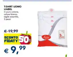Esselunga T-SHIRT UOMO LIABEL offerta