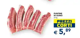 Esselunga PUNTINE DI SUINO offerta