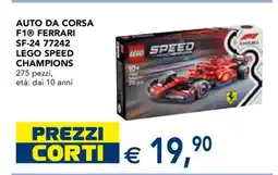Esselunga AUTO DA CORSA F1 FERRARI SF-24 77242 LEGO SPEED CHAMPIONS offerta