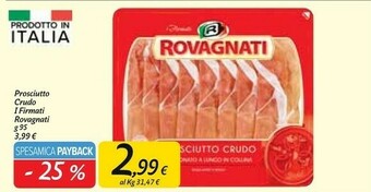 Carrefour Market Prosciutto crudo offerta