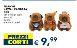 Esselunga PELUCHE KAWAII CAPIBARA ODS offerta
