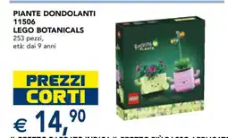 Esselunga PIANTE DONDOLANTI 11506 LEGO BOTANICALS offerta
