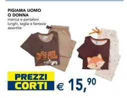 Esselunga Pigiama Uomo o Donna offerta
