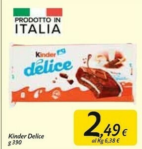 Carrefour Market Kinder delice offerta