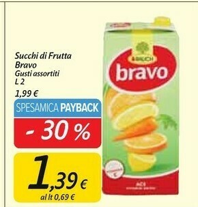 Carrefour Market Succhi di frutta offerta