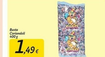Carrefour Market Busta coriandoli offerta