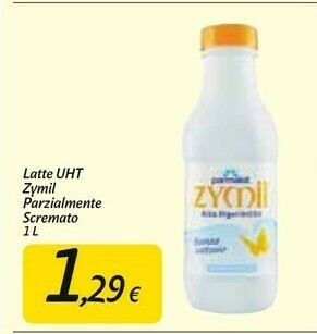 Carrefour Market Latte parzialmente scremato offerta