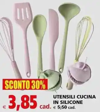Il Gigante Utensili Cucina in Silicone offerta