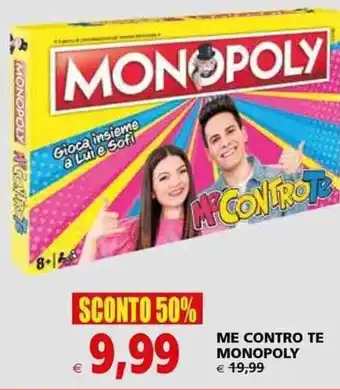 Il Gigante Monopoly Me Contro Te offerta