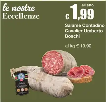 Salame Contadino Cavalier Umberto Boschi