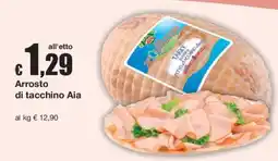 Sì con te Arrosto di tacchino Aia offerta