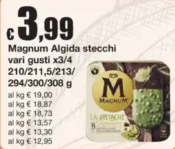 Sì con te Magnum Algida stecchi offerta