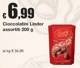 Sì con te Cioccolatini Lindor offerta