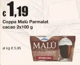 Sì con te Coppa Malù Parmalat cacao offerta