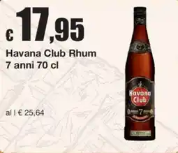 Sì con te Havana Club Rhum offerta