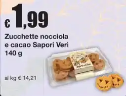 Sì con te Zucchette nocciola e cacao Saporiveri offerta