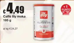 Sì con te Caffè Illy moka offerta