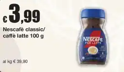 Sì con te Nescafé per latte offerta