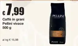 Sì con te Caffè in grani Pellini vivace offerta