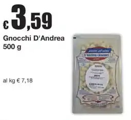 Sì con te Gnocchi D'Andrea offerta