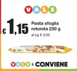 Sì con te Pasta sfoglia rotonda Voco offerta