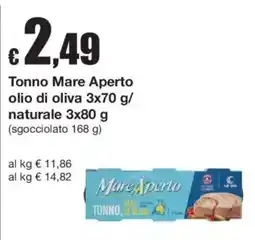 Sì con te Tonno Mare Aperto offerta
