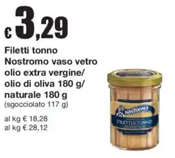 Sì con te Filetti tonno Nostromo offerta