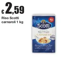 Sì con te Riso Scotti carnaroli offerta