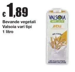 Sì con te Bevande vegetali Valsoia offerta
