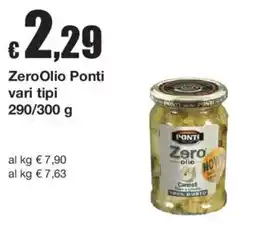 Sì con te Zero Olio Ponti offerta