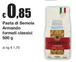 Sì con te Pasta di Semola Armando offerta