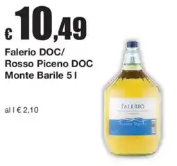 Sì con te Falerio DOC/ Rosso Piceno DOC Monte Barile offerta