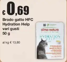 Sì con te Brodo gatto HFC Hydration Help offerta