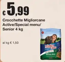 Sì con te Crocchette Migliorcane Active/Special menu/Senior offerta