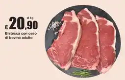 Sì con te Bistecca con osso di bovino adulto offerta