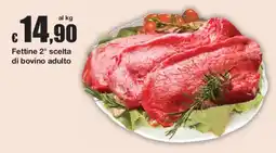 Sì con te Fettine 2° scelta di bovino adulto offerta
