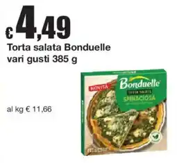 Sì con te Torta salata Bonduelle offerta