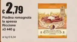 Sì con te Piadina romagnola la spessa Riccione offerta