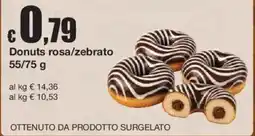 Sì con te Donuts rosa/zebrato offerta