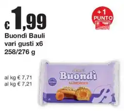Sì con te Buondì Bauli offerta