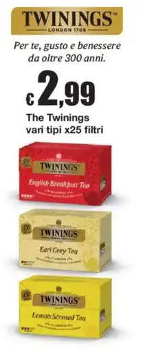 Sì con te The Twinings vari tipi offerta