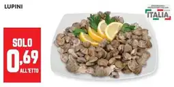 Panorama Polpa di cozze Lupini offerta
