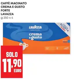 Panorama Caffè macinato crema e gusto forte Lavazza offerta