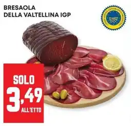 Panorama Bresaola della Valtellina IGP offerta