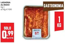 Panorama Lasagna al ragù offerta