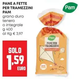 Panorama Pane per tramezzini Pam offerta